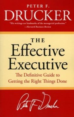  The Effective Executive - A Masterpiece on Efficiency and Leadership Painted with Italian Flair